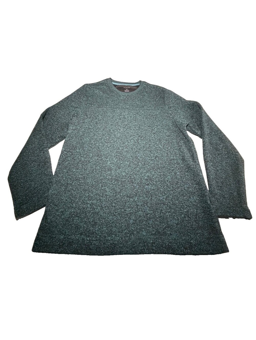 VAN HEUSEN Men’s Size Medium Flex Pullover Sweater Green /Black